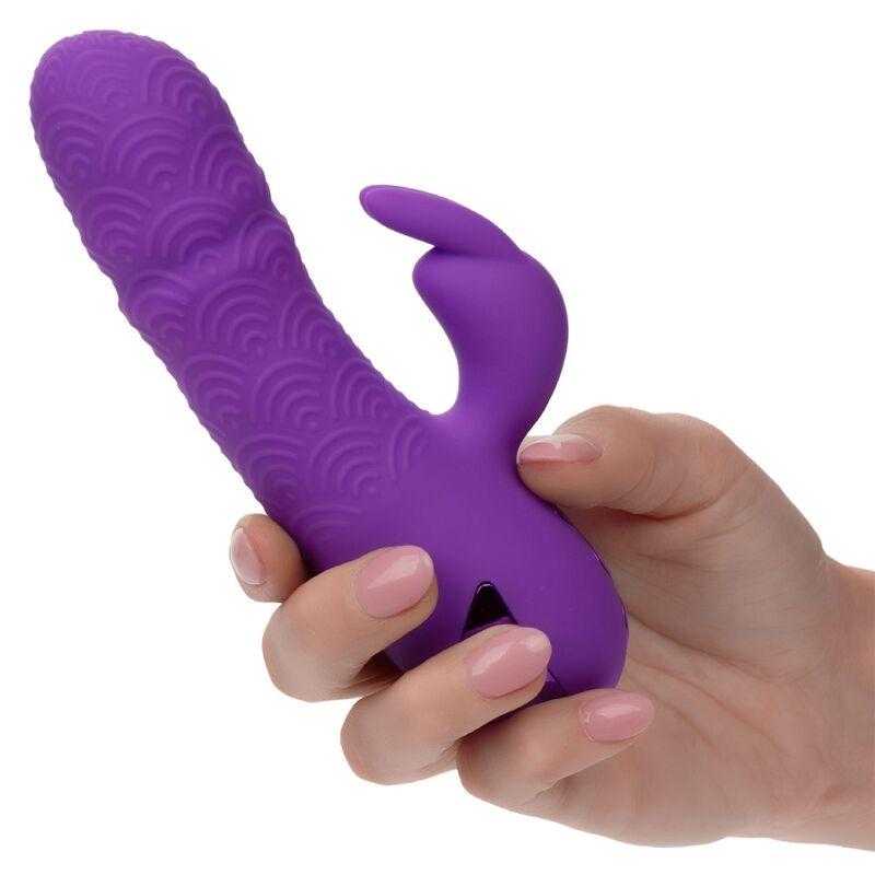 Calexotics - manhattan beach marvel vibrador rabbit morado by california dreaming