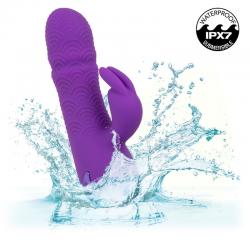 Calexotics - manhattan beach marvel vibrador rabbit morado by california dreaming