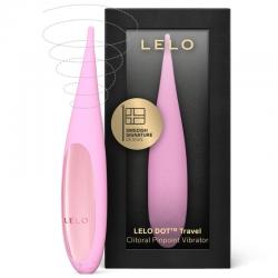 Lelo - dot travel estimulador de clítoris rosa