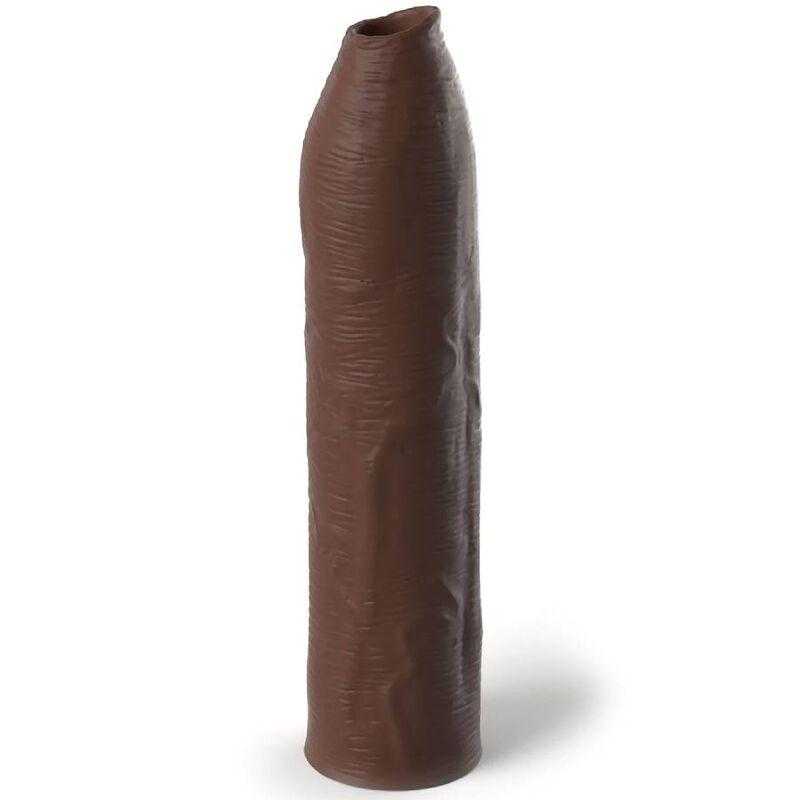 Pipedreams extension sleeve uncut 17,78 cm brown