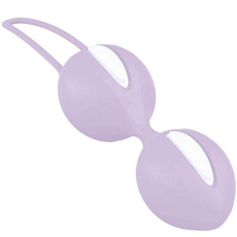 Fun factory - smartballs duo bolas pelvicas blanco / lila pastel