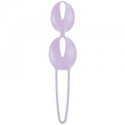 Fun factory - smartballs duo bolas pelvicas blanco / lila pastel