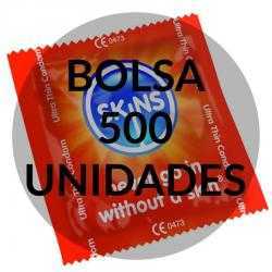 Skins preservativo ultra fino bolsa 500 uds