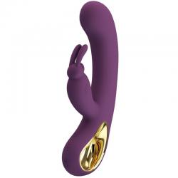 Pretty love - liam vibrador rabbit & estimulador punto g morado