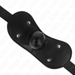 Kink - mãscara bucal mordaza de bola con cerradura ajustable 42-60 cm