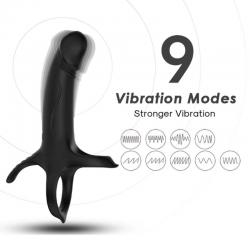 Armony - dildo con anillo & vibrador control