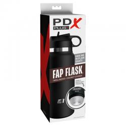 Pdx plus - fap flask estimulador de botella discreto transparente modelo 1