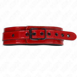 Kink - collar ajustable rojo vino 37.5-49.5 cm x 5 cm