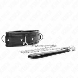 Kink - collar con correa 65 cm pesado modelo 1 ajustable 36.5-50 cm