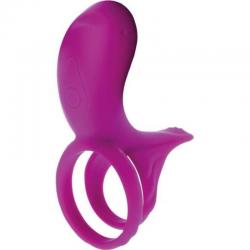 Xocoon - anillo vibrador para parejas fucsia