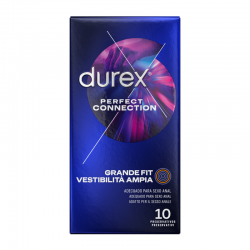 Durex perfect connection extra lubricacion silicona 10 unidades