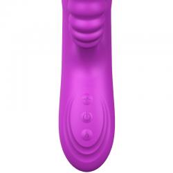 Armony - angelia vibrador multifuncion doble lengua efecto calor violeta