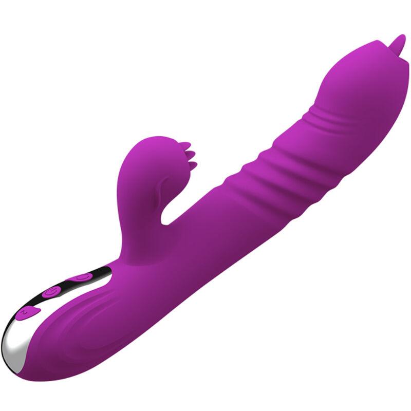 Armony - fairy vibrador multifuncion doble lengua efecto calor violeta