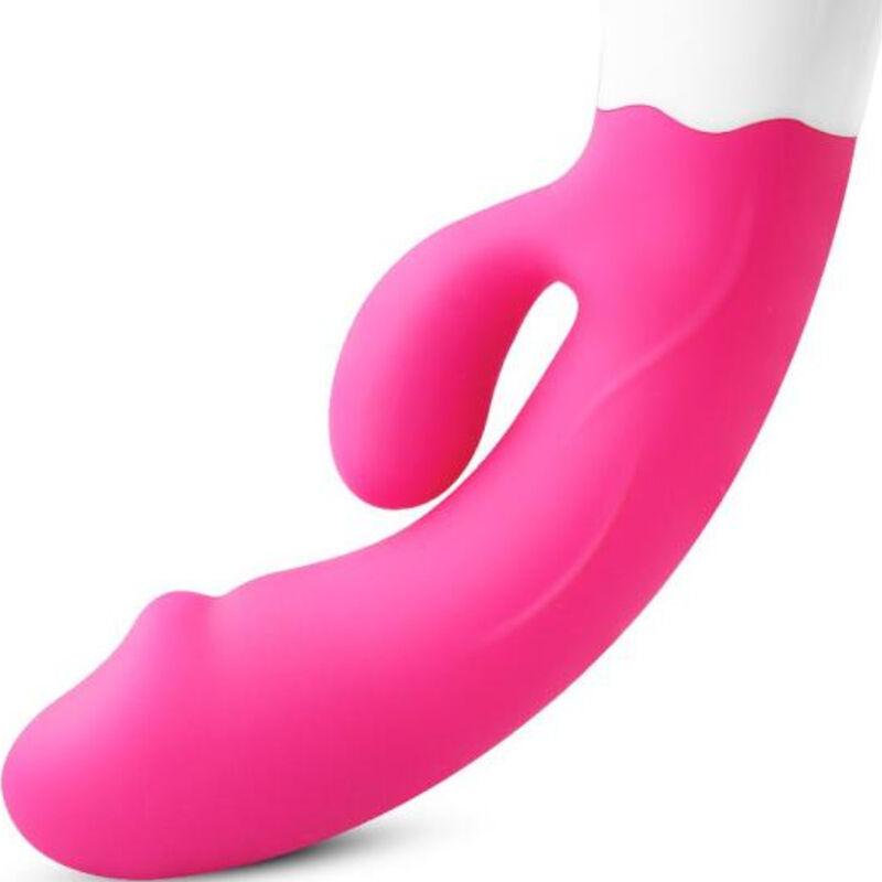 Armony - happy vibrador & estimulador recargable fucsia