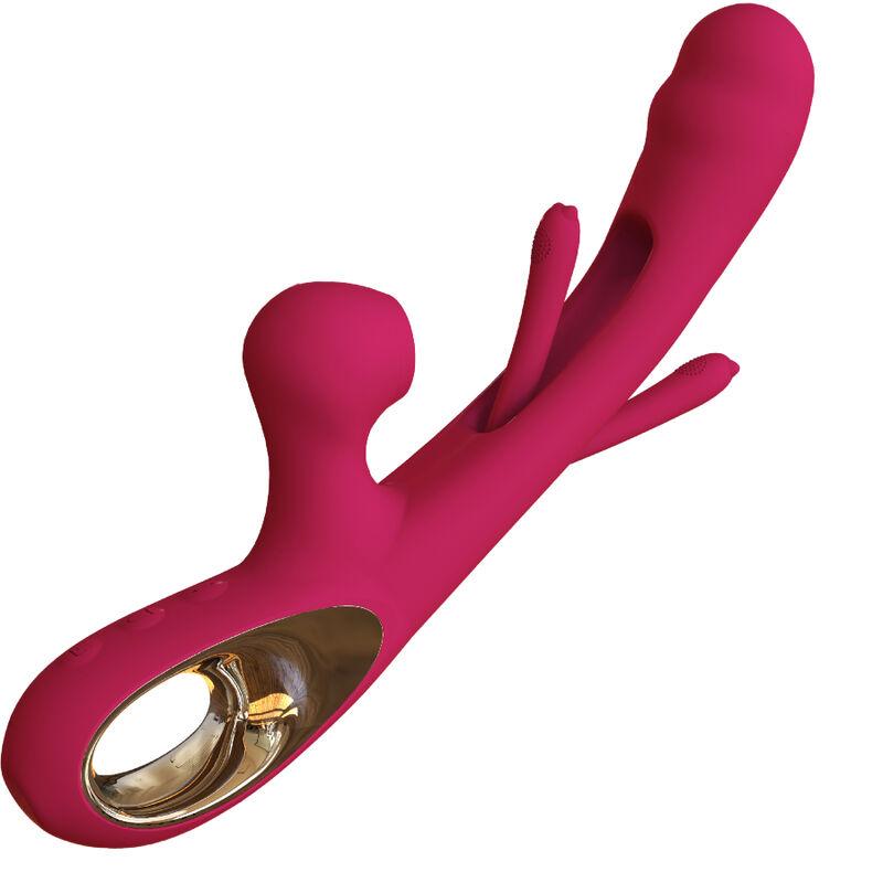 Armony - impact swing vibrador & estimulador dual modelo 2 burdeos