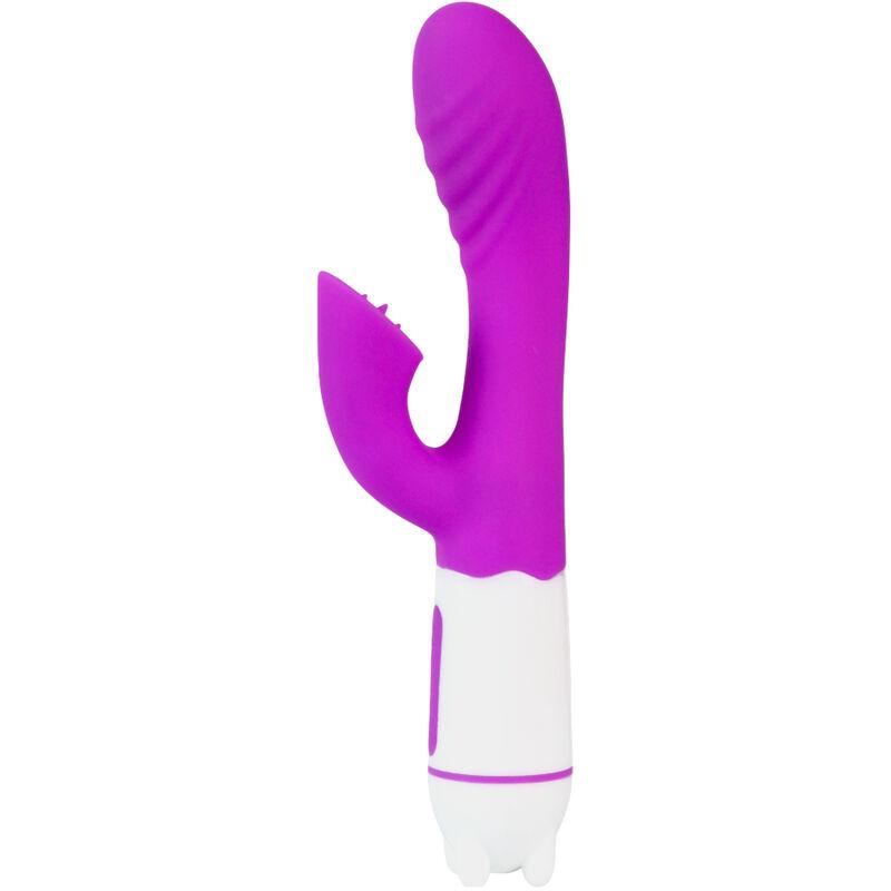 Armony - happy vibrador & estimulador con lengua recargable violeta