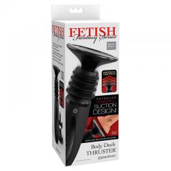 Fetish fantasy series - body dock thruster sujeta dildos con 7 modos de empuje negro