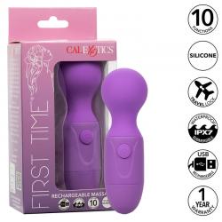 Calexotics - first time masajeador recargable 10 vibraciones violeta