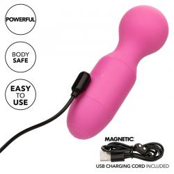 Calexotics - first time masajeador recargable 10 vibraciones rosa