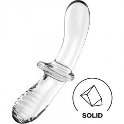 Satisfyer - double crystal dildo