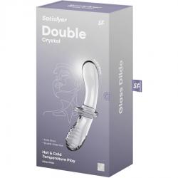 Satisfyer - double crystal dildo