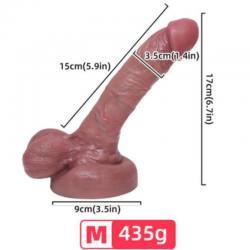 Armony - dildo realistico silicona liquida 15 cm