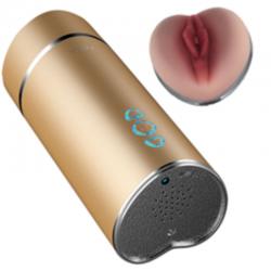 Armony - masturbador vibrador vagina dorado