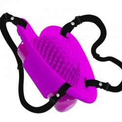 Pretty love - masajeador de clitoris heartbeat 10 modos de vibracion morado