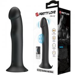 Pretty love - murray vibrador y succionador de clitoris negro