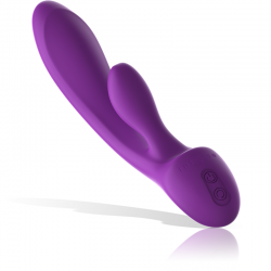 Intense - luigi vibrador rabbit silicona liquida morado