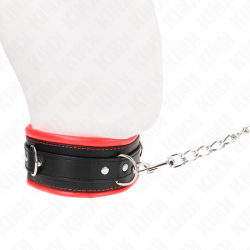 Kink - collar con correa 65 cm pesado modelo 3 ajustable 36.5-50 cm