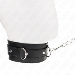 Kink - collar con correa 65 cm negro 54 x 4.5 cm