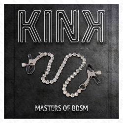 Kink - pinzas para pezones con cadena de bolas 30 cm