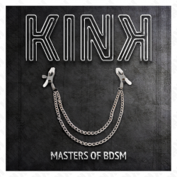 Kink - pinzas para pezones con doble cadena fina plateado 20/23 cm