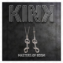 Kink - pinzas para pezones fina con gancho plateado 7 cm