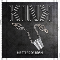 Kink - pinzas para pezones con cubo plateado