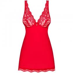 Obsessive - babydoll y tanga luvae rojo s/m