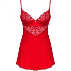 Obsessive - ingridia chemise & tanga rojo xs/s