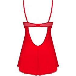 Obsessive - ingridia chemise & tanga rojo xs/s