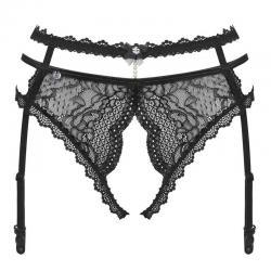 Obsessive - liguero pearlove negro xs/s