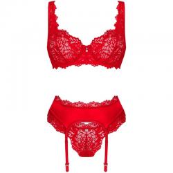 Obsessive - amor cherris set 3 piezas s/m