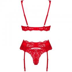 Obsessive - amor cherris set 3 piezas s/m