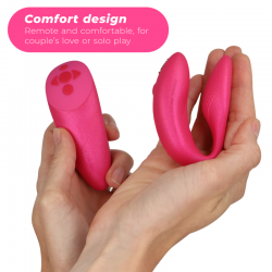 We-vibe - chorus vibrador parejas con control squeeze rosa