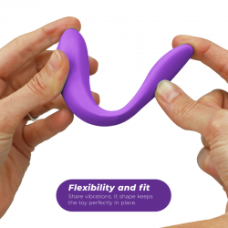 We-vibe - sync go estimulador dual violeta