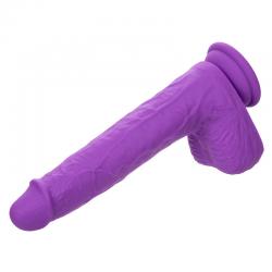 Calexotics - studs vibrador recargable y giratorio 10 vibraciones violeta