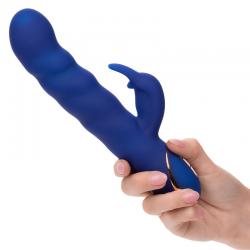 Calexotics - jack vibrador rabbit movimiento de ondas azul