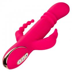 Calexotics - jack fantasy triple vibrador calentable rabbit rosa