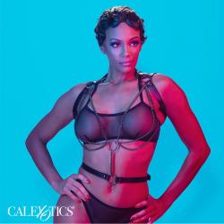 Calexotics - euphoria arnés estilo cabestro con múltiples cadenas premium