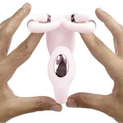 Adrien lastic - venus doble estimulador clítoris & punto-g app gratuita rosa