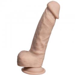 Silexd - modelo 1 real skin pene realístico termo reactivo 17.8 cm premium silexpan natural